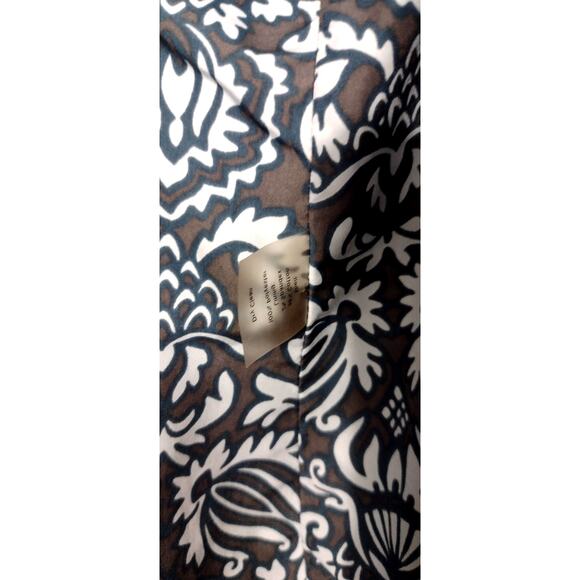 Talbots Dark Black Lined Corduroy Jacket 10 Classic Office Whimsygoth - Picture 14 of 16